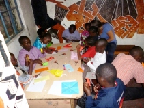 Slum Sanaa Kids Club July 13